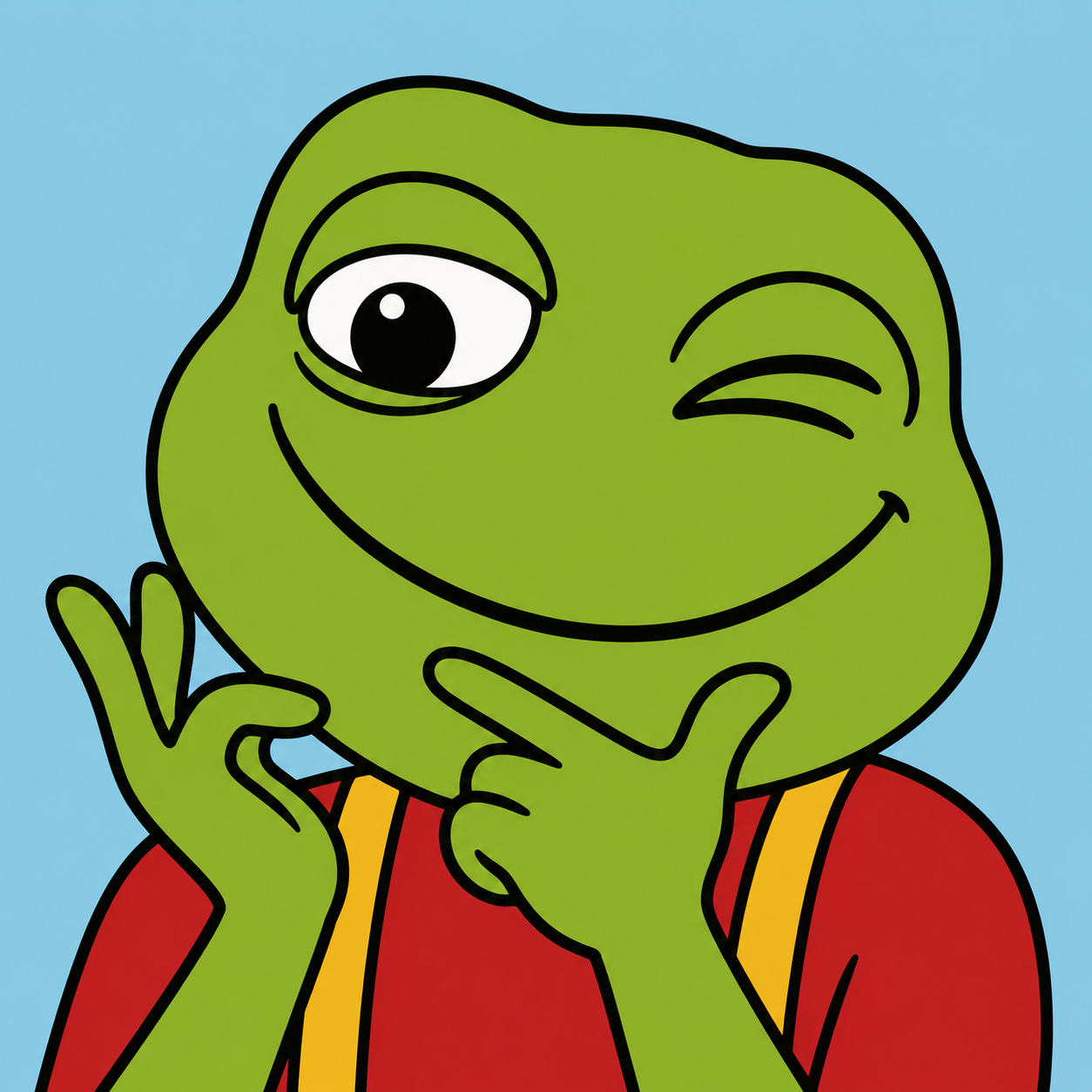 TOADPER winking